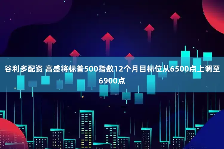 谷利多配资 高盛将标普500指数12个月目标位从6500点上调至6900点